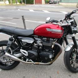 Triumph Speed twin  Villeneuve-d'Entraunes