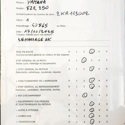 Yamaha FZR  Vitrolles