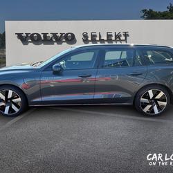 Volvo V60 V60 Hybride Rechargeable essence T6 335 ch AWD Geartronic 8 Plus Style Dark Ergu&eacute;-Gab&eacute;ric