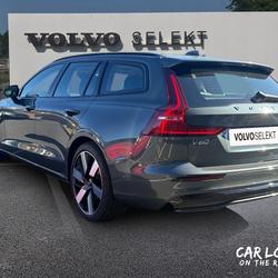 Volvo V60 V60 Hybride Rechargeable essence T6 335 ch AWD Geartronic 8 Plus Style Dark Ergu&eacute;-Gab&eacute;ric