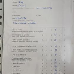 Honda XLR  Vitrolles