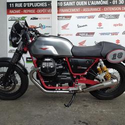 Guzzi V7  Saint-Ouen-l'Aum&ocirc;ne