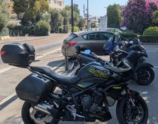 Triumph Tiger Villeneuve-d'Entraunes