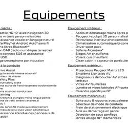 Peugeot 308 III Phase 1 BlueHDI 130 EAT8 GT Saint-Nizier-sous-Charlieu