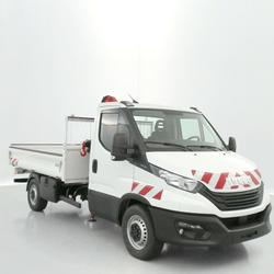 Iveco Daily DAILY 35S14H 3750 2.3 136ch Benne Alu JPM + Grue PK 2900 Vitrolles