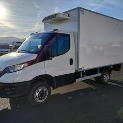 Iveco Daily FRIGO 12M3 160 CV ROUES JUMELEES HAYON CAISSE CAZAUX GROUPE THERMOKING V300 MAX 3.5 T La Milesse