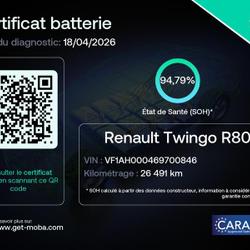 Renault Twingo 3 E-Tech Electric Urban Night R80 Achat Int&eacute;gral Saint-Pierre-l&egrave;s-Nemours