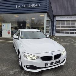 BMW Serie 4 Gran Coupe 418d 150ch Business BVA8 Segr&eacute;-en-Anjou Bleu