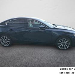 Mazda Mazda3 Mazda3 Berline 2.0L e-SKYACTIV-X M Hybrid 186 ch BVA6 Exclusive Cuir Pure-White Bose Saint-Marcel