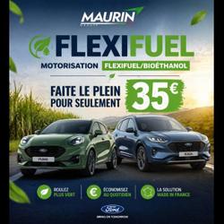 Ford Puma 1.0 Flexifuel 125ch S&S mHEV Titanium X Vitrolles