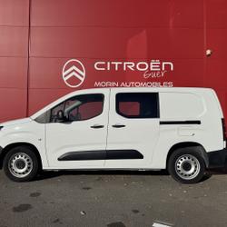 Citroen Berlingo Entreprise XL BLUEHDI 100CH S&S CABINE APPROFONDIE occasion - Guer - photo 3/25