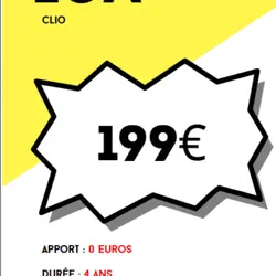 Renault Clio 5 Evolution TCe 90 LOA 180 &euro;  MOIS Rots