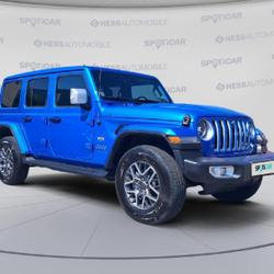 Jeep Wrangler 2.0 T 380ch 4xe Overland Command-Trac MY23 Touvrant Sieges chauf/cuir GPS Colmar