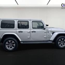 Jeep Wrangler Unlimited 2.2 l MultiJet AdBlue 200 ch 4x4 BVA8 Overland occasion - Lattes - photo 3/20