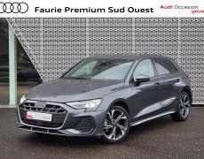 Audi A3 Sportback - A3 Sportback TFSI Mild Hybrid 150 S tronic 7 S line - 37 990 €