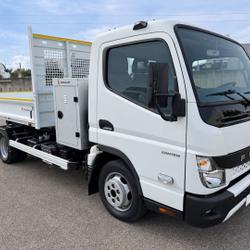 Mitsubishi Canter 3C15 150CV 3L BOB AMPLINER BENNE ACIER COFFRE DOS DE CABINE occasion - Chanas - photo 3/27