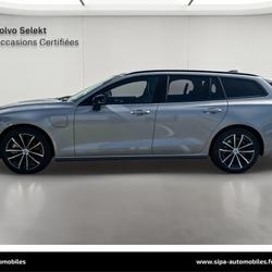 Volvo V60 V60 T6 Hybride Rechargeable 253 ch + 145 ch AWD Geartronic 8 Plus Style Dark 5p Lab&egrave;ge