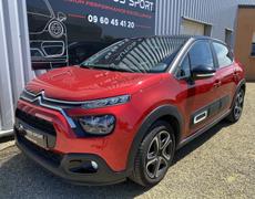 Citroen C3 - Feel Pack 1.2L 83ch  Rouge/Toit Noir - 8 390 €