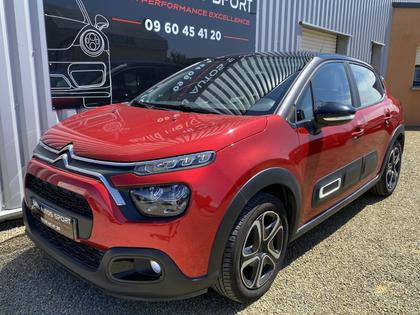 Citroen C3 - Feel Pack 1.2L 83ch  Rouge/Toit Noir - 8 390 €