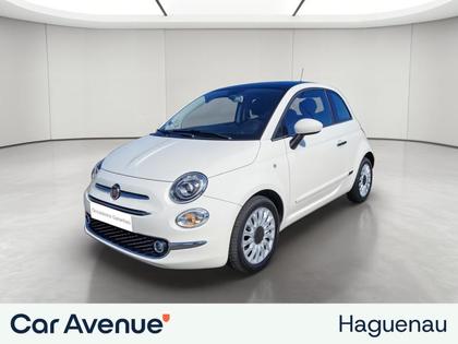 Fiat 500 II - 1.2 8v 69 Pack Lounge Toit Pano Radar AR Bluetooth Garantie 12 Mois - 10 990 €