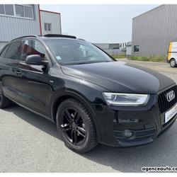 Audi Q3 2.0 TDI 140 S-LINE FULL BLACK | TOIT OUVRANT | SIEGES CHAUFFANTS | DISTRI OK 10/2025 | GARANTIE... Pont-Saint-Martin