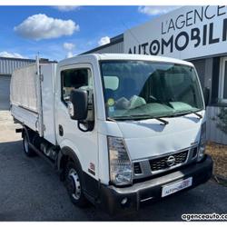 Nissan Cabstar NT400 3.0 DCI 131ch CCb 35.13 Benne + Coffre +Ridelles (TARIF TTC - TVA RECUPERABLE) Carbon-Blanc