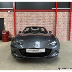 Mazda Mx-5 4 MAZDA MX-5 ND SPORTLINE 2.0 SKYACTIV-G 160 ch &ndash; BVM6 &ndash; BOSE &ndash; MACHINE GREY &ndash; 2e MAIN - GARANTIE... Isneauville