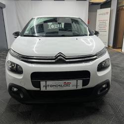 Citroen C3 Societe SOCIETE BLUEHDI 75CH FEEL (TARIF TTC - TVA RECUPERABLE) Carbon-Blanc
