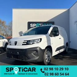 Peugeot Partner M 650kg 110 Pack Premium Connect NEUF / 18250 HT Quimper