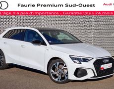 Audi A3 Sportback - A3 Sportback 40 TFSIe 204 S tronic 6 S Line - 36 990 €