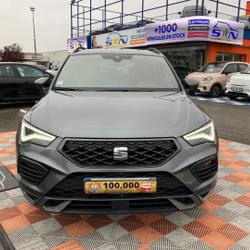 Seat Ateca 2.0 TDI 150 DSG7 FR GPS Cam&eacute;ra JA 19" Noires Hayon LED Attelage 1&deg;Main Sa&iuml;x