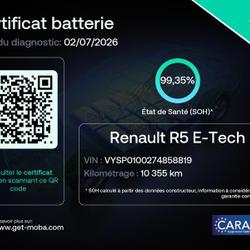 Renault R5 E-Tech Electrique techno 120 ch autonomie urbaine Saint-Pierre-l&egrave;s-Nemours