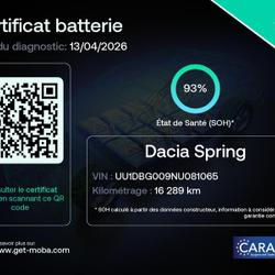 Dacia Spring 45ch Confort Plus - Achat Int&eacute;gral Samoreau