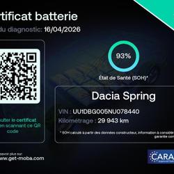 Dacia Spring 45ch Confort Plus - Achat Int&eacute;gral Samoreau