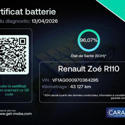 Renault Zoe E-Tech Evolution charge normale R110 Achat Int&eacute;gral - MY22 Samoreau