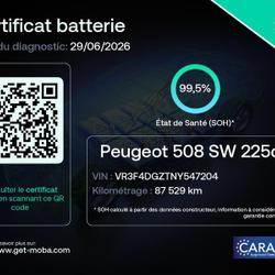 Peugeot 508 SW PureTech 130ch S&S GT Pack EAT8 Samoreau