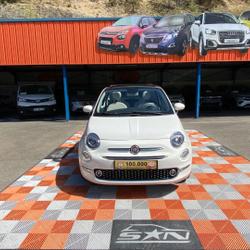 Fiat 500C 1.2 69 LOUNGE GPS JA 16 Capote Rouge Cahors