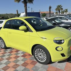 Fiat 500 II Electrique 95 NOUVELLE 500 GPS Cam&eacute;ra Batterie 23.8kWh Sa&iuml;x