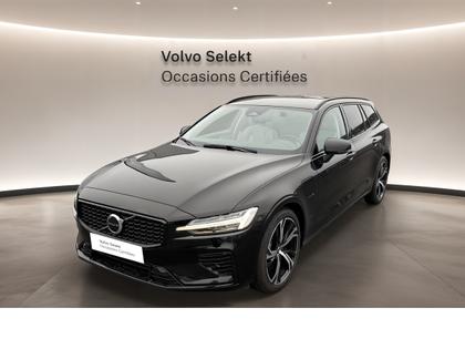 Volvo V60 - V60 T6 Hybride Rechargeable 253 ch + 145 ch AWD Geartronic 8 Plus Style Dark - 56 990 €