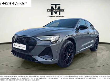 Audi e-tron - e-tron Sportback 50 quattro 313 ch S line - 39 900 €