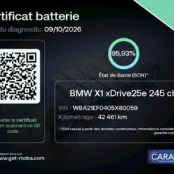 BMW X1 xDrive25e 245ch M Sport occasion - Haguenau - photo 2/2