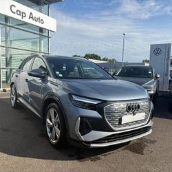 Audi Q4 e-tron Q4 e-tron 40 204 ch 82 kWh S line - SOH 96% - Garantie Batterie 8 Ans - LOA 485&euro;/mois Redon
