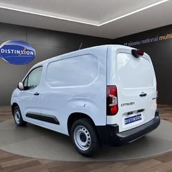 Citroen Berlingo VAN M BLUEHDI 100 BVM6 3 PL avec CAMERA, RADAR AV et AR 17900 HT Pabu