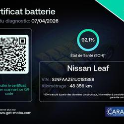 Nissan Leaf 150ch 40kWh Acenta 22 Manosque