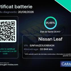 Nissan Leaf 150ch 40kWh Acenta 22 occasion - Manosque - photo 3/21