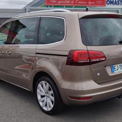 Volkswagen Sharan 2.0 TDI 150 BLUEMOTION 4Motion Carat 7 places *GPS*TOIT PANO OUVRANT*CUIR* Rennes
