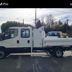 Iveco Daily 35-160H D / Double cabine 6 places / 2023 / 35C16 / 3.0L 160CH / Benne & Coffre / Champniers