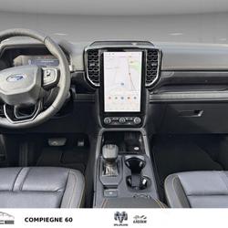 Ford Ranger DOUBLE CABINE 2.0 ECOBLUE 205 CH S&S BVA10 e-4WD WILDTRAK CAMERA 360&deg; Saint-Quentin