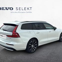 Volvo V60 V60 T6 Hybride Rechargeable 253 ch + 145 ch AWD Geartronic 8 Plus Style Dark Gu&eacute;rande