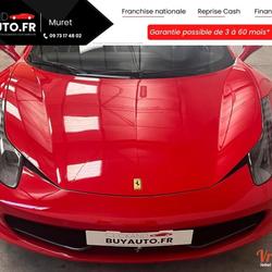 Ferrari 458 italia SPIDER 4.5 570 BVA Muret